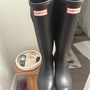 Hunter Classic Black Rain Boots